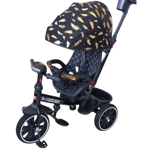 купить Велосипед-коляска Richi J1R 5 /12 (56892) Tricicleta cu pene pentru copii (5689) (verde) в Кишинёве 