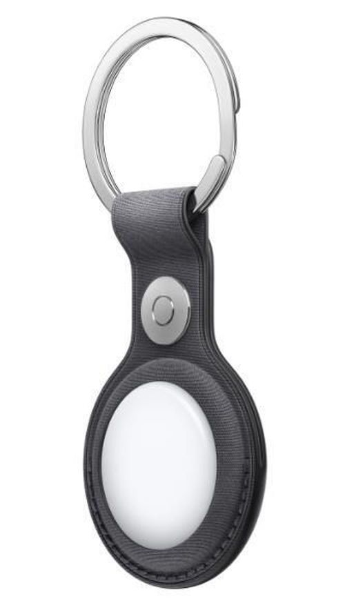 cumpără Breloc inteligent Apple AirTag FineWoven Key Ring Black MT2H3 în Chișinău 