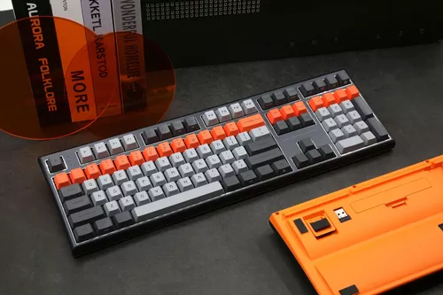 cumpără Tastatură Varmilo VBM108 Bot: Lie 108Key, EC V2 Rose, USB-A, EN, White Led, Black în Chișinău 