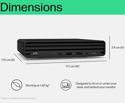 купить Системный блок HP Pro Mini 260 G9 i5-1335U (937U8EA#UUQ) в Кишинёве 