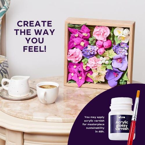 cumpără Set de creație Okto 10013 Set creativ DIY cu plastilină ușoară Flori în Chișinău 