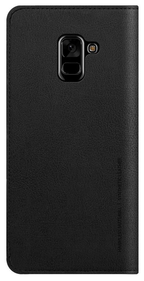 купить Чехол для смартфона Samsung GP-A730, Galaxy A8+ 2018, Araree Mustang Diary, Black в Кишинёве 