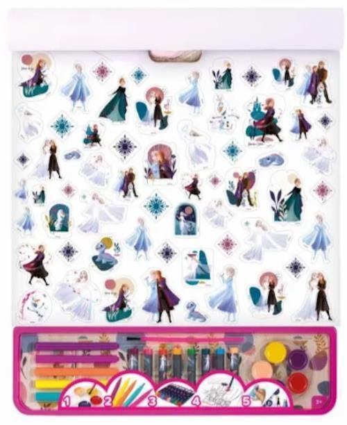 купить Набор для творчества As Kids 1023-62759 Drawing Set Giga Block 5 In 1 Frozen Icy Adventure в Кишинёве 