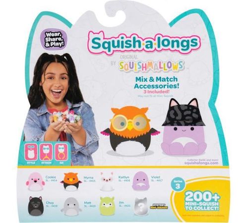 cumpără Jucărie Squishmallows SQAL0085 Squish-a-longs figures 8-pack, W3 în Chișinău 