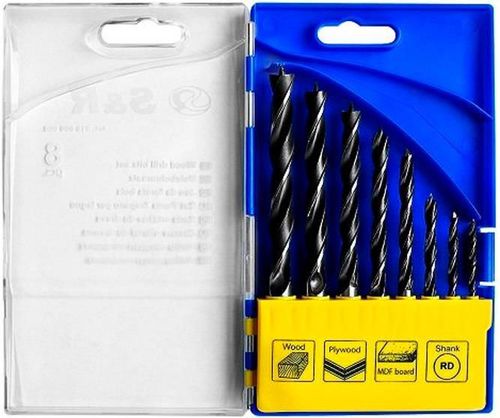 купить Сверло S&R 216800008 Набор сверл по дереву Meister (8 шт.) в Кишинёве 