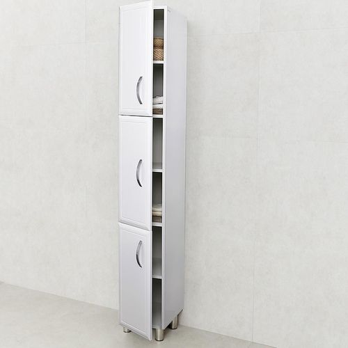 купить Шкаф-пенал Bayro Allure 300x1900 универсальный белый мат в Кишинёве 