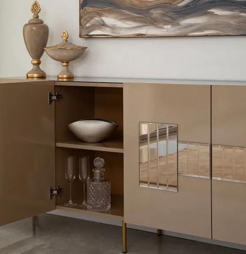 cumpără Comodă Trendy Paris, Bronz, Aur (GTR001219) în Chișinău 