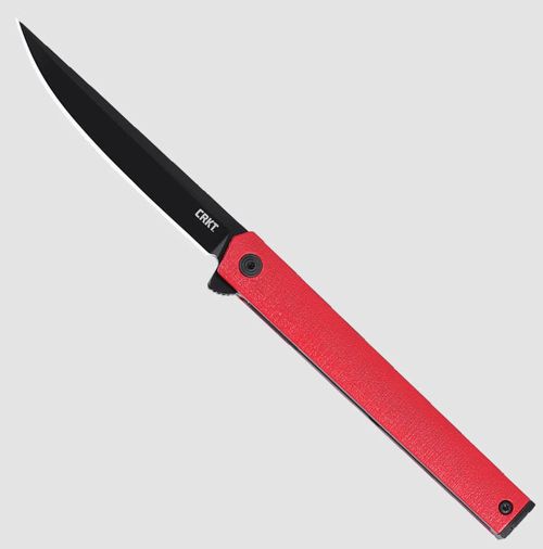 купить Нож походный CRKT Ceo Flipper Red W/Black Blade в Кишинёве 