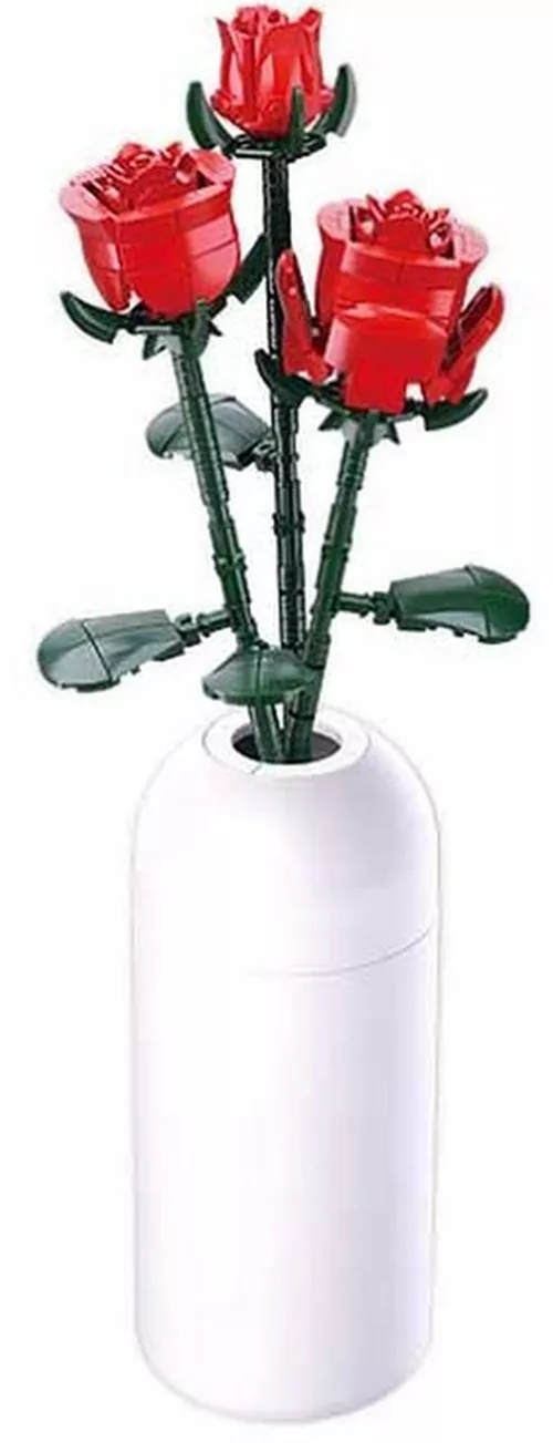 купить Конструктор Sluban B1101-04 - Trandafir rosu в Кишинёве 