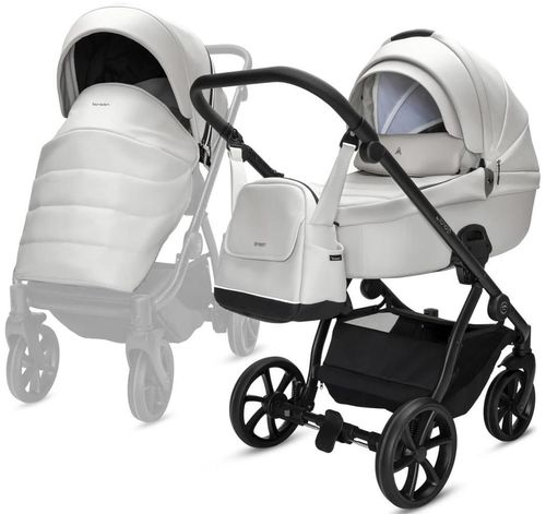 купить Детская коляска Tutis 2in1 NOORDI FJORDI Leather Cloud V2 (1462817) в Кишинёве 