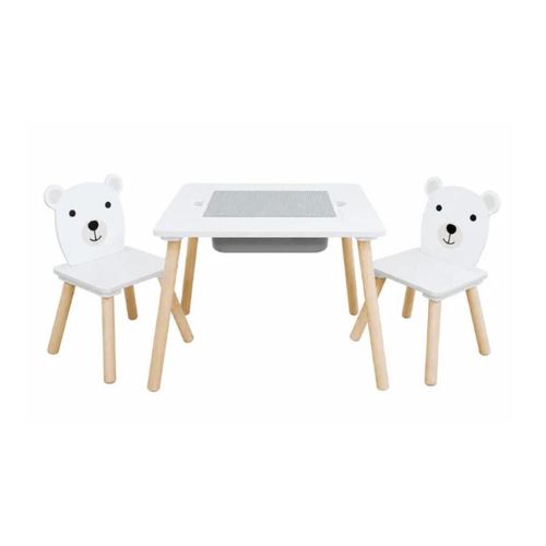 купить Набор детской мебели U-Grow UG-74KINET BEAR (măsuța + 2 scaunele) в Кишинёве 