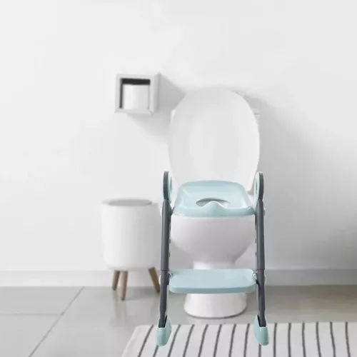 купить Детский горшок BabyJem 861 Treapta pliabila si adaptor pentru WC Menta в Кишинёве 