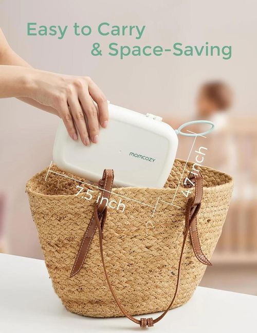 купить Сушка для бутылочек Momcozy LS001-GE12NB-A Set pentru curatarea biberoanelor 7in1 Green в Кишинёве 