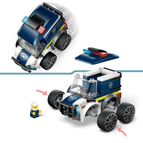 cumpără Set de construcție Lego 60481 City Rides – Camionul politiei în Chișinău 