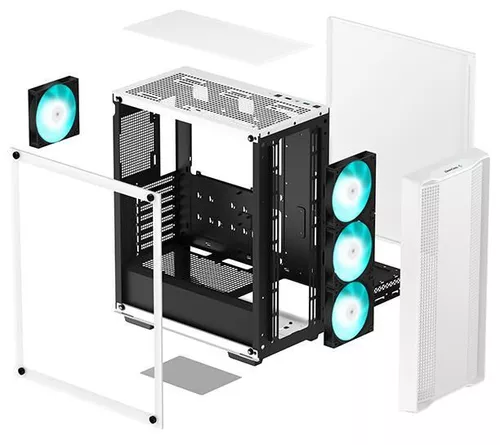 cumpără Carcasă PC Deepcool CC560 WHITE V2 ATX Case, without PSU în Chișinău 