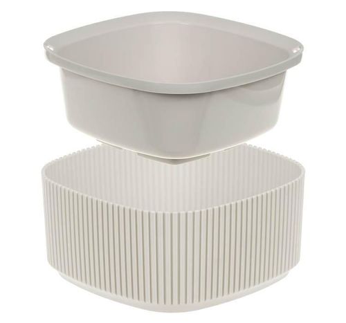 купить Цветочный горшок Idea М3249 кашпо Стрип 165x165мм 0,9л в Кишинёве 