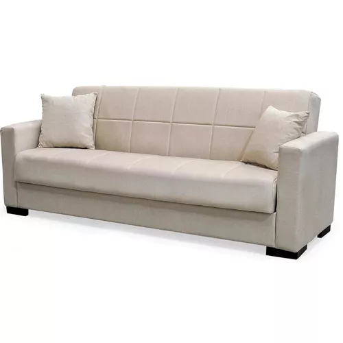 купить Диван Trendy Vega, extensibila cu lada de depozitare, 215x80x80cm, Bej в Кишинёве 