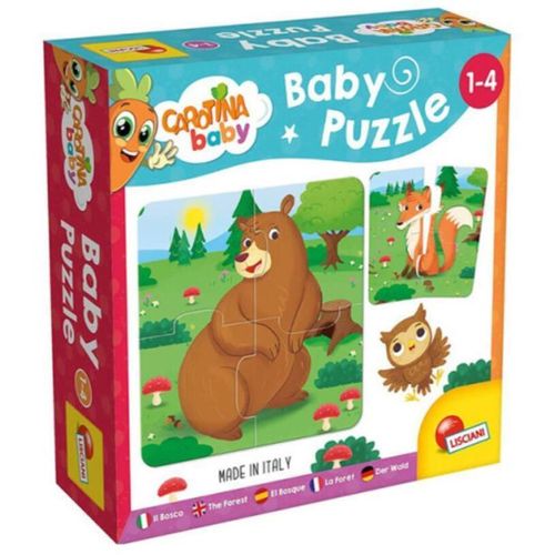 купить Головоломка Lisciani Giochi 47786 Set de Puzzle În padure, 6x4 el. в Кишинёве 