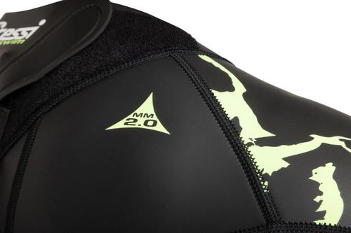 купить Аксессуар для плавания Cressi-Sub Costum neopren KUWAE MAN MONOPIECE black/green 2mm XL/5 (DG002705) в Кишинёве 