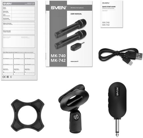 cumpără Microfon Sven MK-740 black în Chișinău 