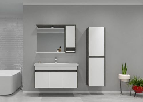 купить Шкаф под умывальник Orka Aydos 100 Silver (05758) в Кишинёве 