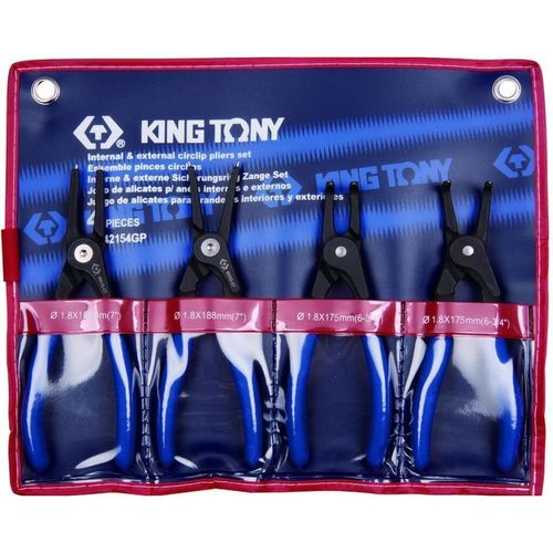 купить Плоскогубцы King Tony 42154GP набор щипцов для стопорных колец 4 пред. (новый тип) в Кишинёве 