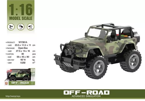 купить Машина Wenyi WY391A 1:16 Mașină Jeep cu fricțiune в Кишинёве 