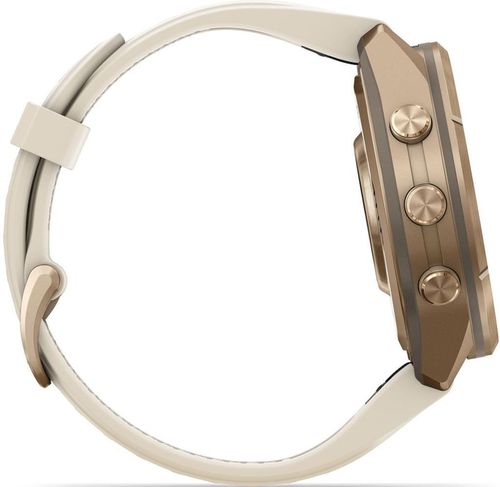cumpără Ceas inteligent Garmin Fenix 9 Pro 43mm, GoldTi w/Crm/FrGry band (010-04335-26) în Chișinău 