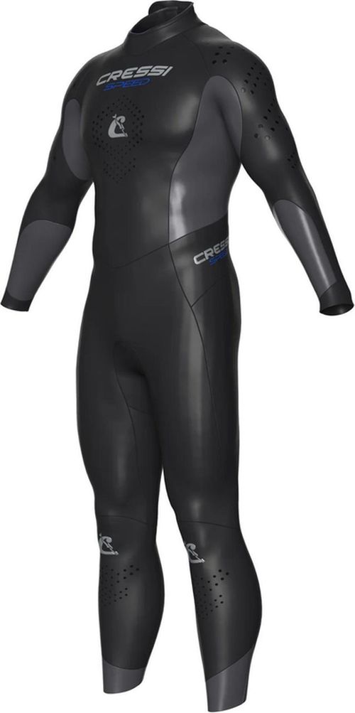 купить Аксессуар для плавания Cressi-Sub Speed Free Diving Wetsuit (Bărbați) 2mm Black Grey 2xl/6 (Lf452206) в Кишинёве 