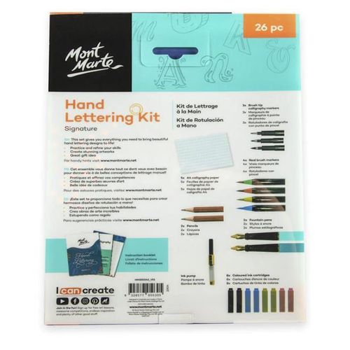 cumpără Set de creație Mont Marte MMGS0042 Set pentru caligrafie Signature, 26 piese în Chișinău 