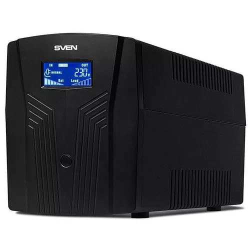 купить Источник бесперебойного питания Sven Pro 1500 (LCD,USB), Line-interactive UPS with AVR в Кишинёве 