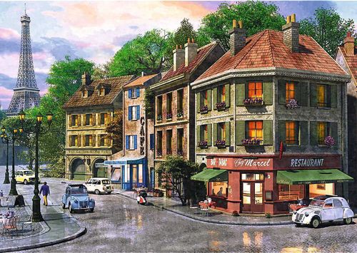 купить Головоломка Trefl 65001 Puzzles - 6000 - Street of Paris в Кишинёве 