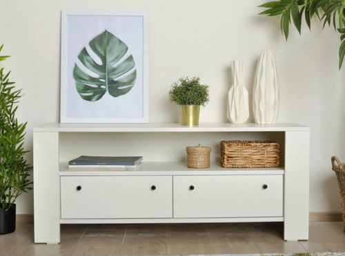 купить Тумба напольная для TV Fabrik Home Belfort Белый ясень (тумба для TV) в Кишинёве 