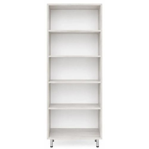 cumpără Dulap Mashtab S12516 Dulap cu rafturi (700x340x1900) Stejar Alb în Chișinău 