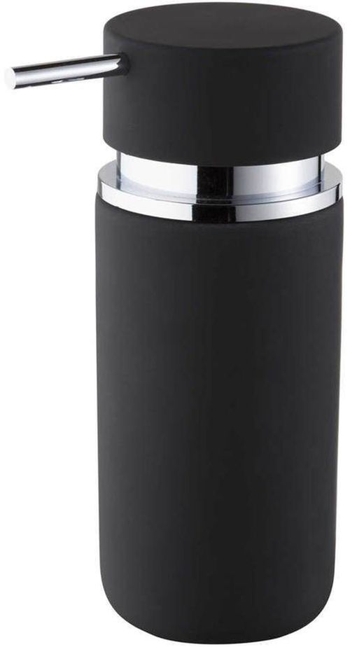 cumpără Dozator săpun Bisk 06593 rotund, negru. (ceramica) în Chișinău 