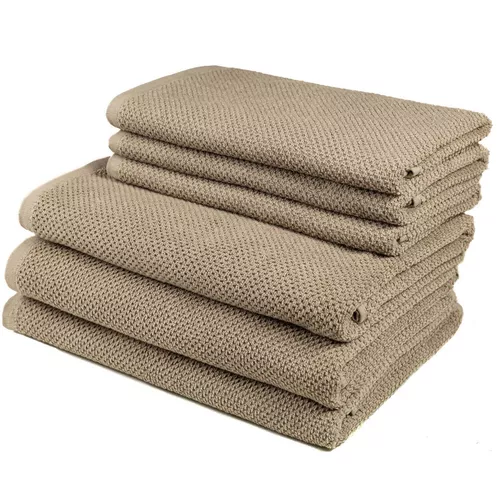 cumpără Textile de casă Sweet Home Prosop de baie Harmony 70x130 cm, 490g/m2 Simply Taupe în Chișinău 