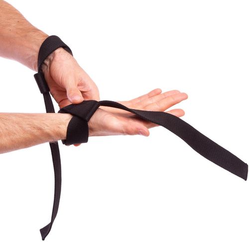 cumpără Bandaj sport Valeo Weightlifting 4596 Protectii pt incheieturi/Curea (2 buc.) TA-4418 (bumbac, l=63cm) în Chișinău 