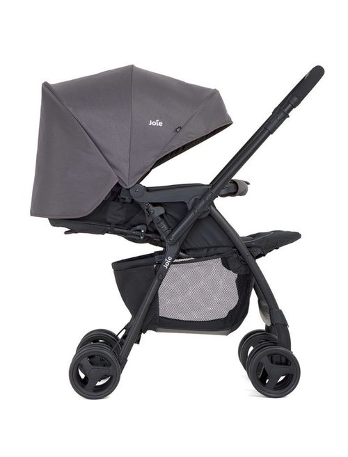 Carucior cu maner reversibil Joie Mirus Dark Pewter 