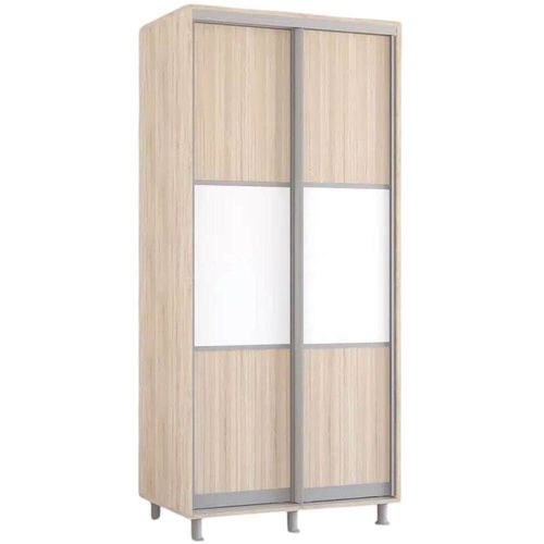 купить Шкаф Mobildor-Lux Горизонтальные раздвижные двери Aron-P из ДСП шириной 1,0–1,8 м (100x60x210H см) Sonoma в Кишинёве 