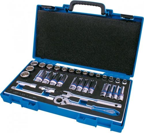 cumpără Set de unelte de mână King Tony 3033MRV набор 3/8" торцевых головок, 12 гран. 8-22", принадлежностей, 33 пр. în Chișinău 