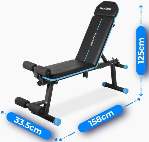cumpără Banca pentru antrenament de forţă Thunder WOXIC, pliabilă (NX-00001902) în Chișinău 