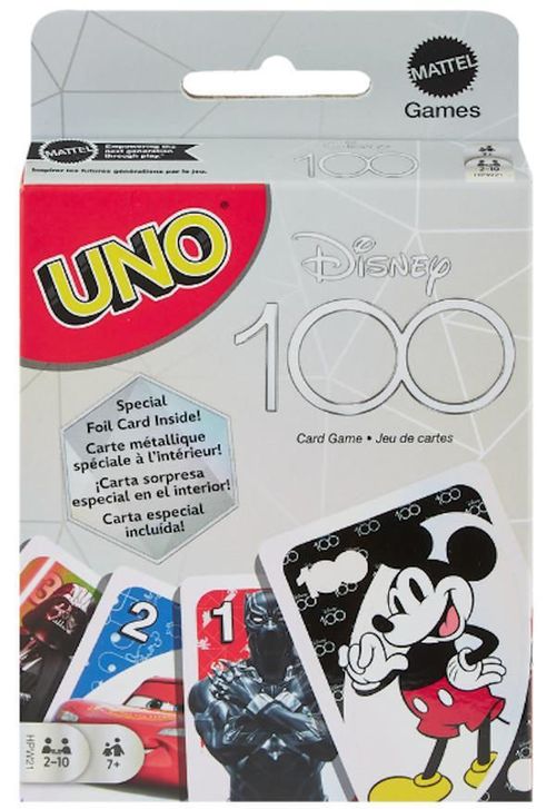 купить Настольная игра miscellaneous 10481 Joc de masa UNO Disney 100 HPW21 в Кишинёве 