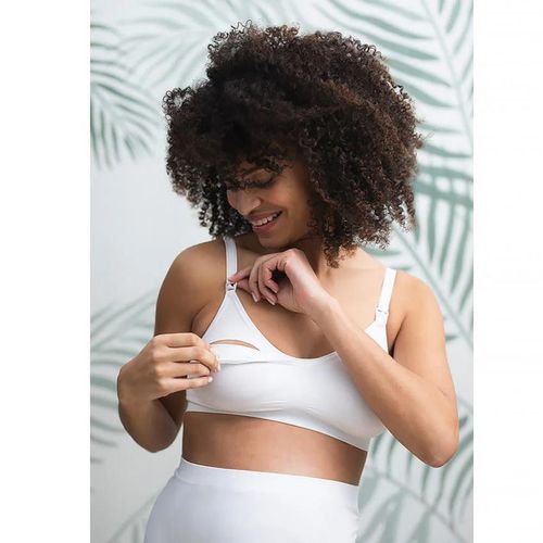 cumpără Sutien pentru alaptat Premaman HADBAD-BLA-T02 Sutien pentru alaptare fara cusaturi Alb, mărimea 2 în Chișinău 