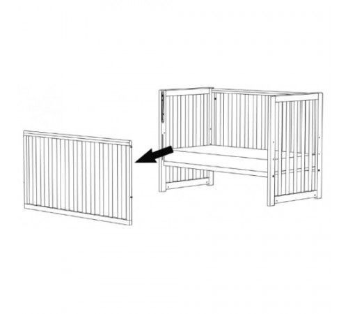 Система крепления приставной кроватки (белый/бук) 