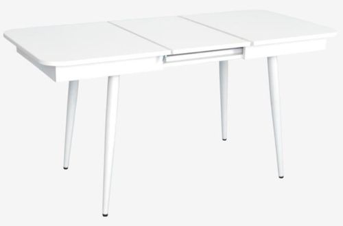 купить Комплект стол и стулья Evelin di Costacurta стол DT-432-1R Wh + 4 стула YTC-055Wh Light beige в Кишинёве 