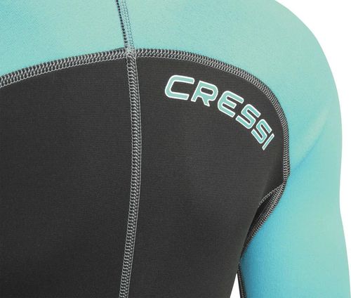 cumpără Accesoriu pentru înot Cressi-Sub LIDO LADY SHORTY WETSUIT black/aquamarine 2mm M/3 (LV457003) în Chișinău 