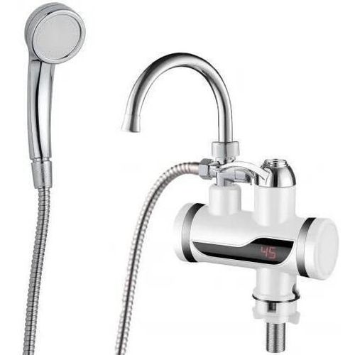 cumpără Încălzitor de apă electric instant Hydro S Basic 2 cu indicator + duș, Alb (8001946) în Chișinău 