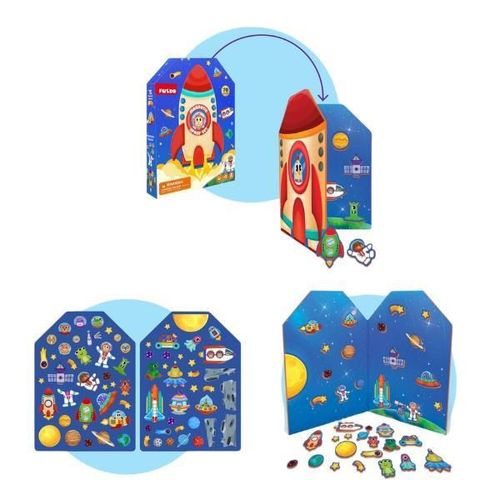 cumpără Joc educativ de masă miscellaneous K1937 Joc magnetic Spațiu, 70 elem. în Chișinău 