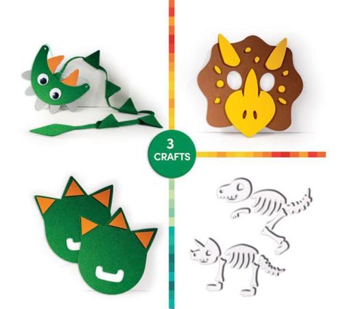 купить Набор для творчества As Kids 1038-31004 Craft Dinosaur в Кишинёве 