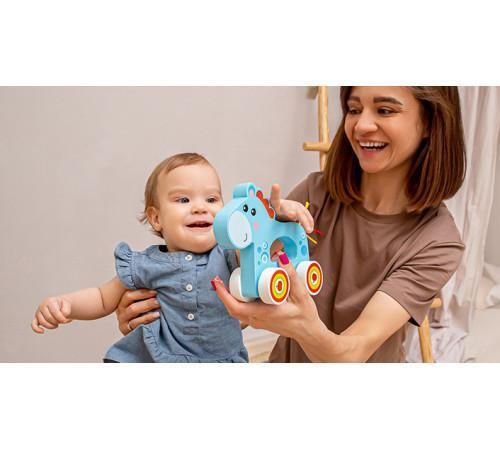 cumpără Jucarie de tras și împins Kids Hits KH20/011 Деревянная каталка Horse în Chișinău 